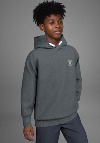 H.I.S Kapuzensweatshirt "Kapuzenhoodie mit Badge", Für TEENS. Hoodie mit kleinem Badge