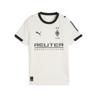 PUMA Trainingstop "BMG HOME JERSEY REPLICA JR" für Jugendliche, sportlicher Stil, Kurzarmdesign, Regular Fit