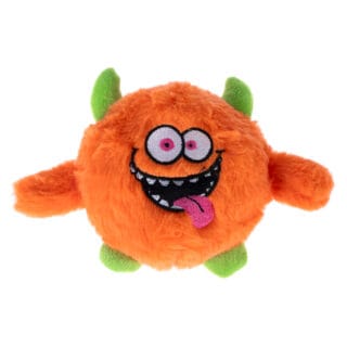 TIAKI Hundespielzeug Monster Orange - L 19 x B 14 x H 8 cm