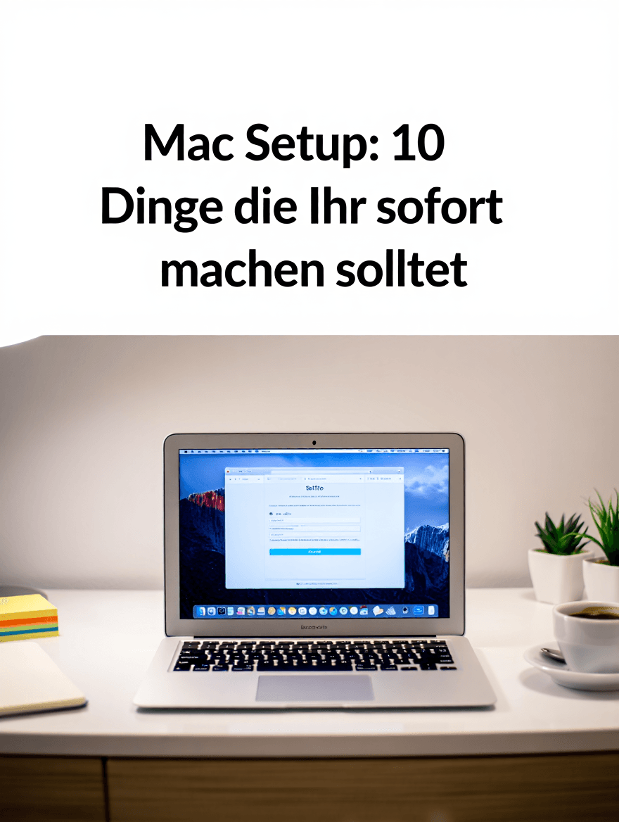 artikel apple dinge, die ihr bei einem neuen mac tun solltet