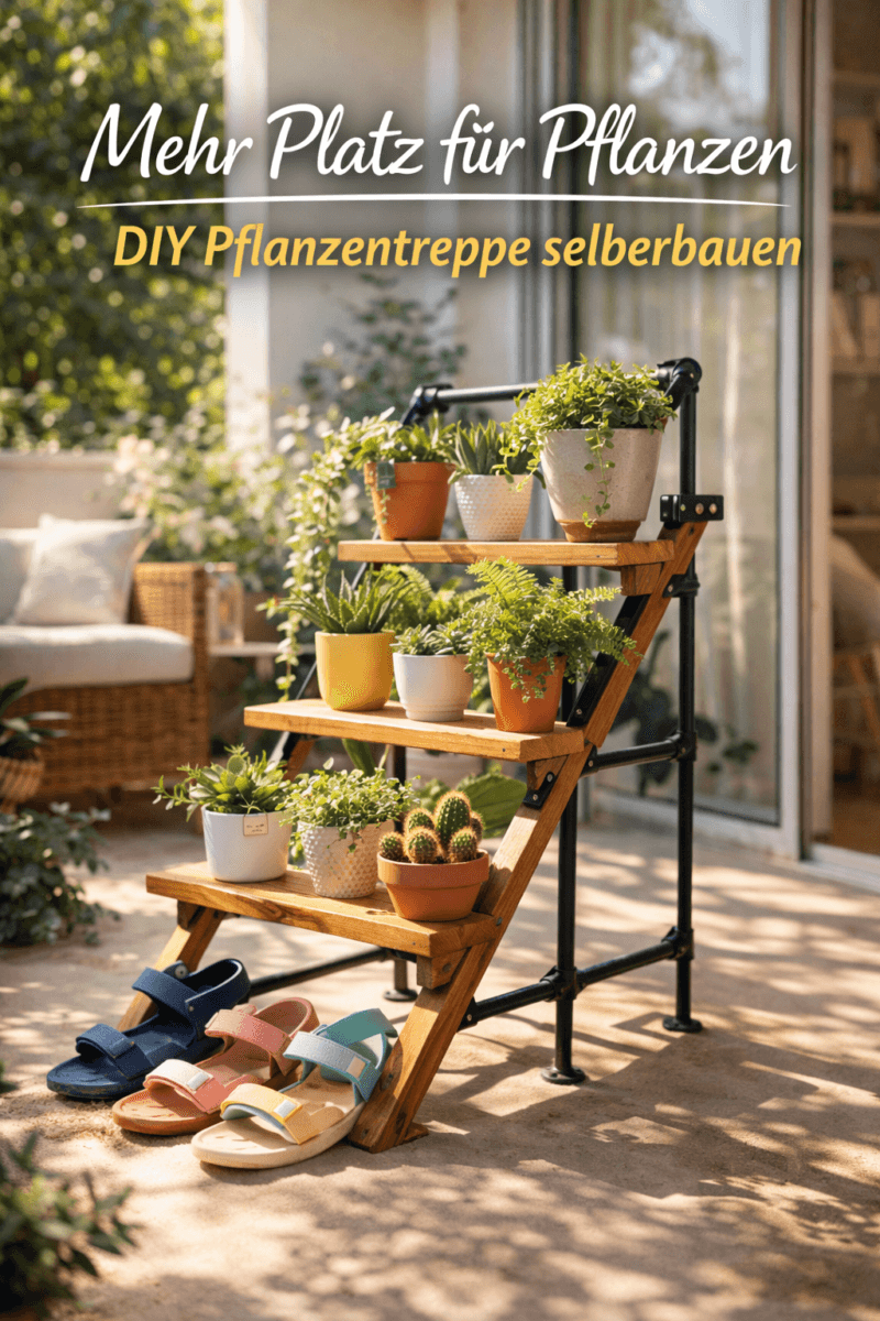 artikel garten diy pflanzentreppe