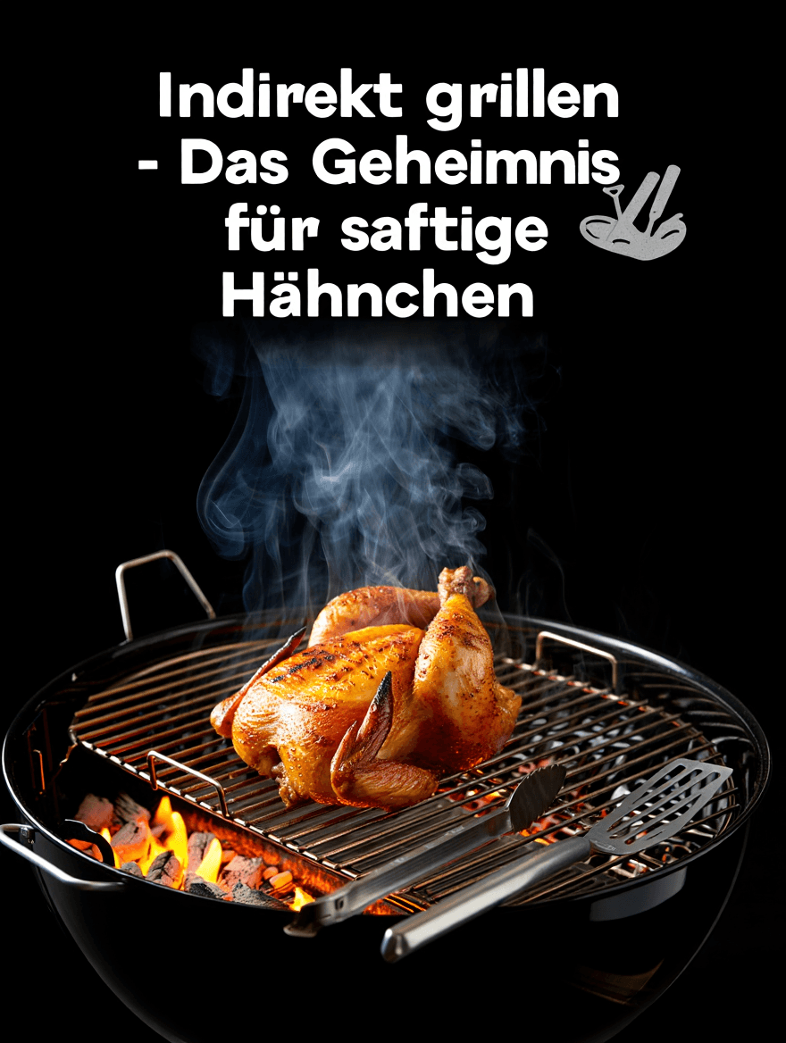 artikel garten indirekt grillen saftige hähnchen