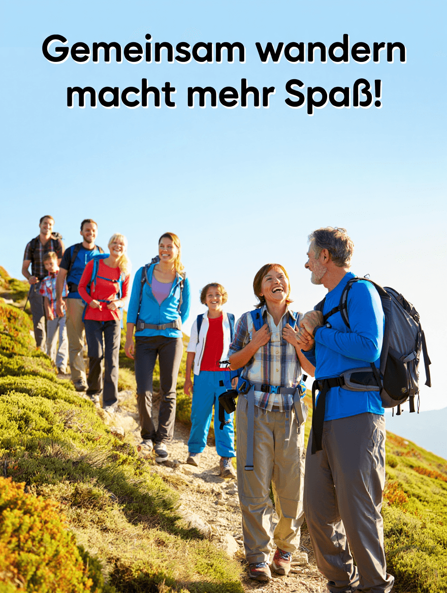 artikel hobby gemeinsam wandern