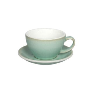 Café Latte Tasse & Untertasse Loveramics Egg Basil, 300 ml