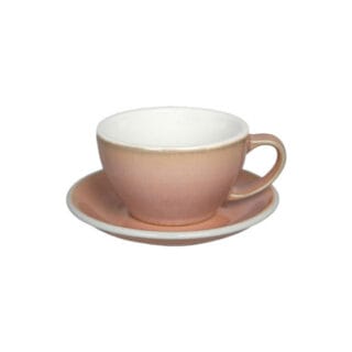 Café Latte Tasse & Untertasse Loveramics Egg Rose, 300 ml