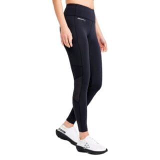 Craft ADV Essence Damen-Langlaufhose XS Schwarz – Bequeme, atmungsaktive Lauf- und Trainings-Tights für optimale Bewegungsfreiheit