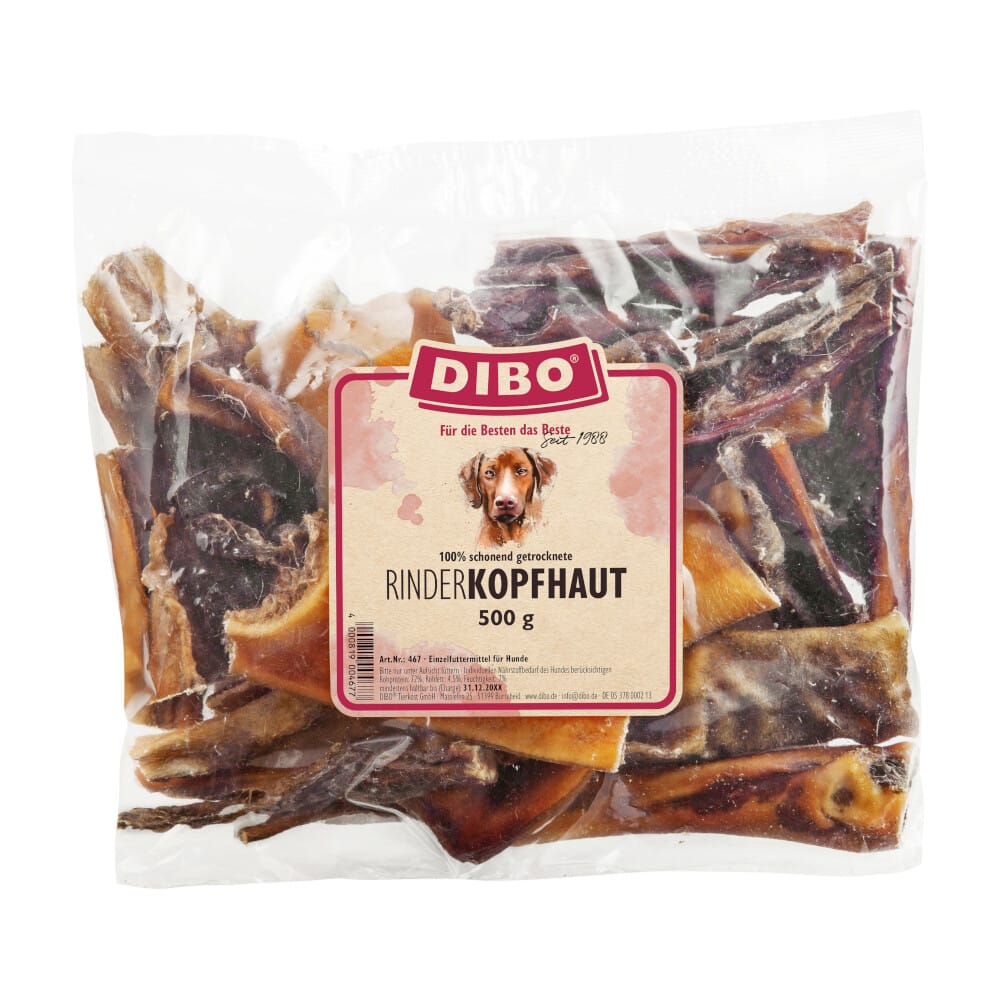 DIBO Rinderkopfhaut - 500 g
