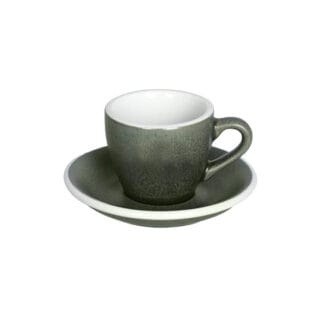Espressotasse mit Untertasse Loveramics Egg Forest, 80 ml