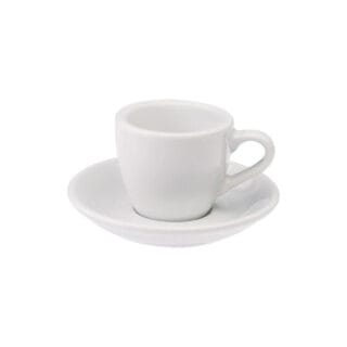 Espressotasse mit Untertasse Loveramics Egg White, 80 ml