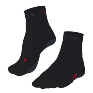 FALKE® RU True Motion Kurze Socken Gr. 39-41 Schwarz Herren - Optimaler Komfort für den Lauf