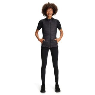 FALKE® TR Thermovest Damen XL – Winddicht, Hochkragen, Perfekt für kaltes Wetter beim Laufen