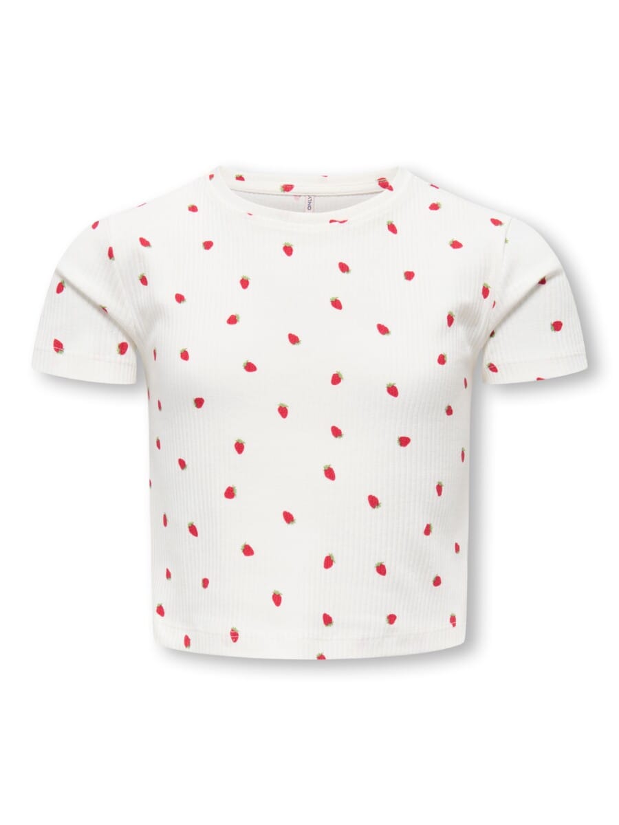 KIDS ONLY T-Shirt "KOGBELLA LIFE SHORT AOP S/S TOP JRS NOOS"
