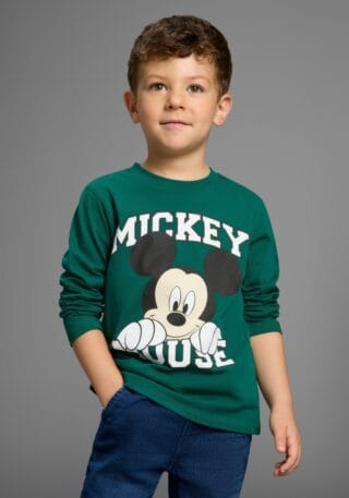 KIDSWORLD Langarmshirt "Disney Shirt Mickey Mouse" Disney Shirt mit Mickey Mouse Druck
