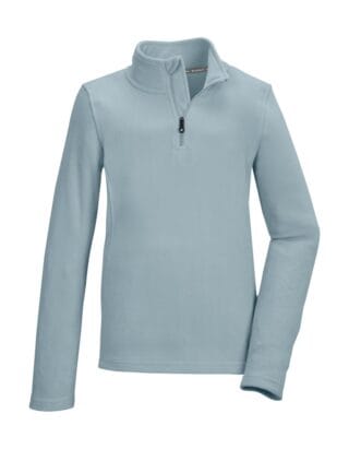 Killtec Fleeceshirt "KSW 247 GRLS FLC SHRT" Fleeceshirt mit Stehkragen, Kinnschutz und hohem Tragekomfort
