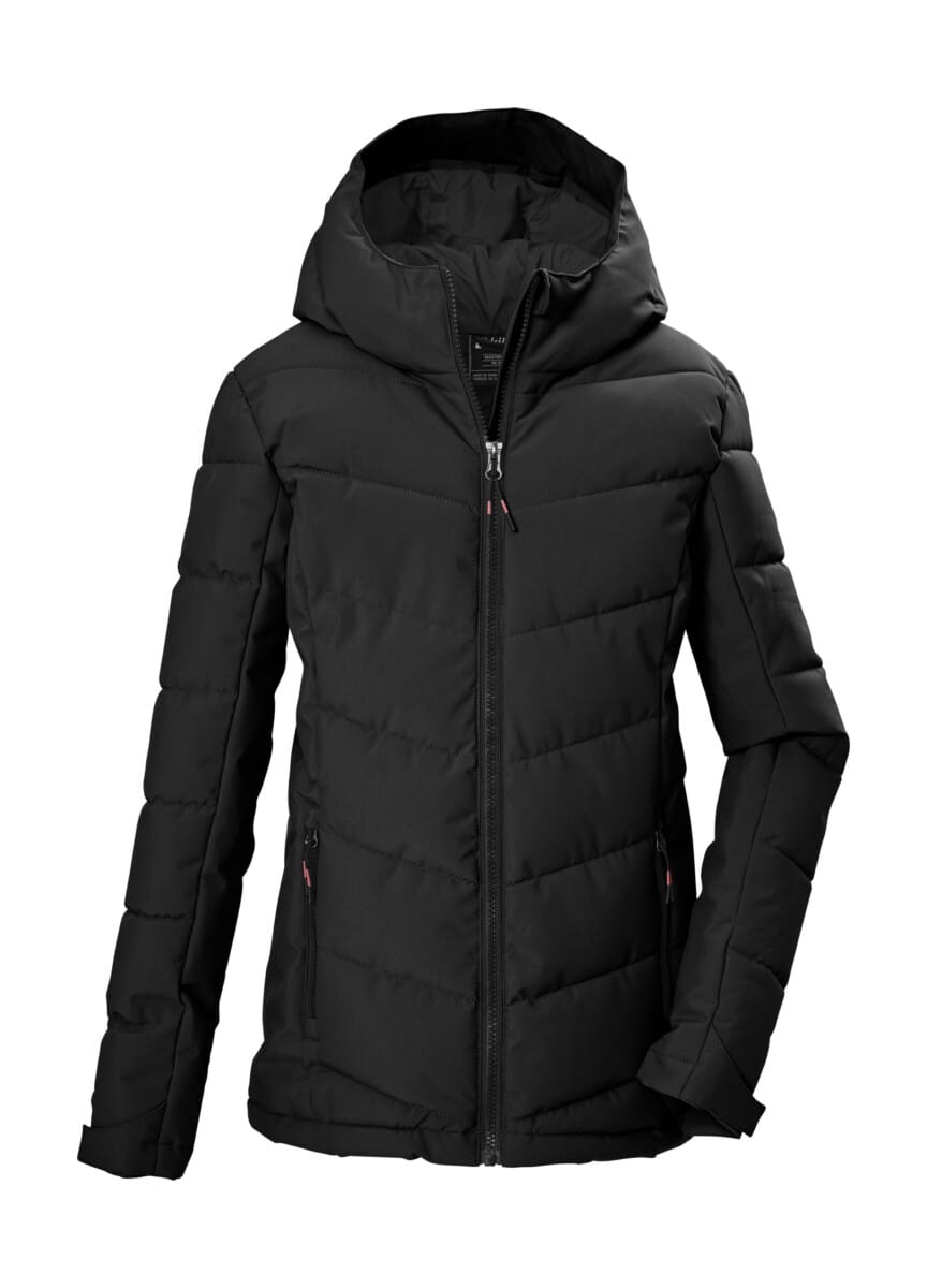 Killtec Steppjacke "KOW 220 GRLS QLTD JCKT" Winddichte, wasserabweisende Kinderjacke mit verstellbaren Bündchen