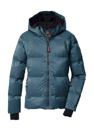 Killtec Steppjacke "KSW 210 GRLS QLTD JCKT" Metallische Optik, wasserabweisend, warm, PFAs-frei imprägniert