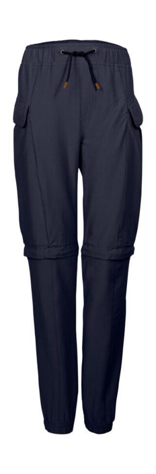 Killtec Zip-off-Hose "KOS 133 BYS PNTS" Abzippbare Funktionshose, elastisch, 4 Taschen, reflektierend
