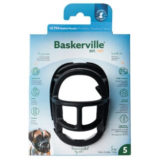 Maulkorb Baskerville Ultra 2.0 - Größe 5, z.B. Labrador, Schäferhund
