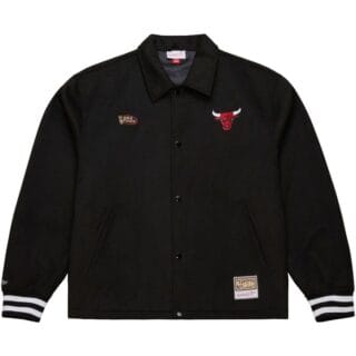 Mitchell & Ness Coaches Jacke - VARSITY Chicago Bulls