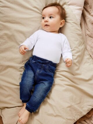 Name It Schlupfjeans "NBMBUNDO DNMTRUEBO SWE PANT"