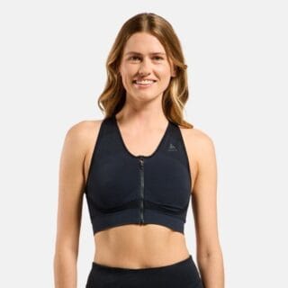 Odlo Seamless High Sports Bra Gr. L Schwarz Damen