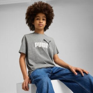 PUMA "ESS 2 COLOR NO.1 LOGO TEE B" Regular Fit, sportlicher Stil, Rundhalsausschnitt, Kurzarm