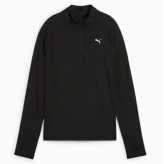 PUMA Run Velocity Cloudspun 1/4 Zip Gr. XL Schwarz Damen