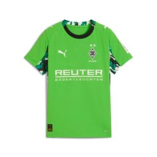 PUMA Trainingstop "BMG AWAY JERSEY REPLICA JR" regular fit, sportlicher Stil, mit DryCELL-Technologie, mit Kurzarm