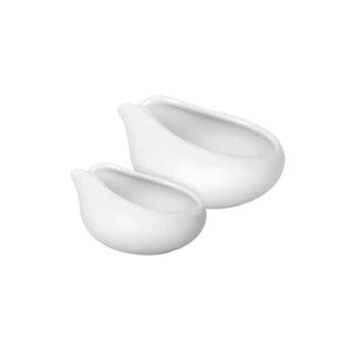 Set von Dosierschalen für Kaffeebohnen Loveramics Champions Signature White, 2 Stk.