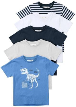 STACCATO T-Shirt "Dino" 5-er Set