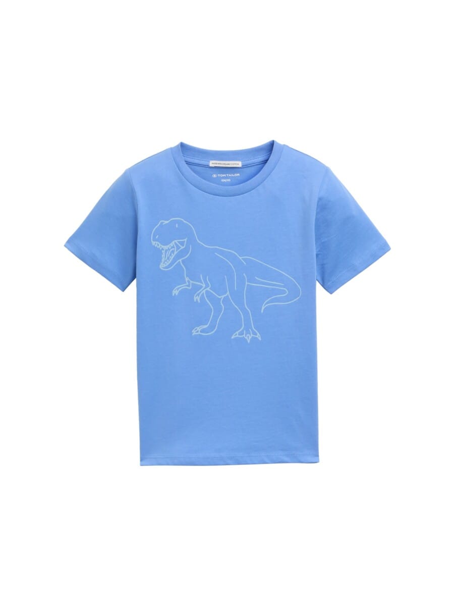 TOM TAILOR T-Shirt mit in der Nacht leuchtendem Dino-Print