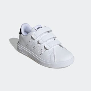 adidas Sportswear Klettschuh "ADVANTAGE BASE 2.0 KIDS" Design auf den Spuren des adidas Stan Smith, für Kinder & Jugendliche