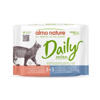 Almo Nature Daily Menu Pouch 6 x 70 g - Mixpaket 2 (2 Sorten)