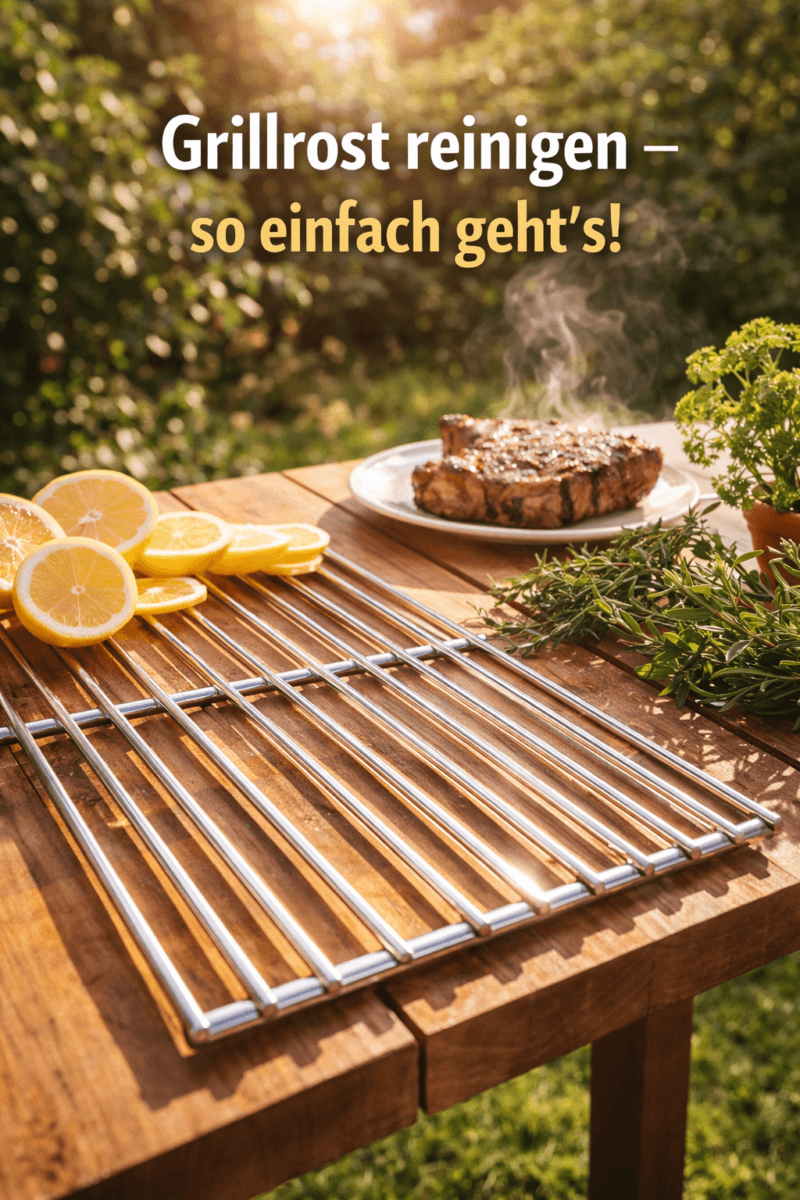 artikel garten grillrost reinigen