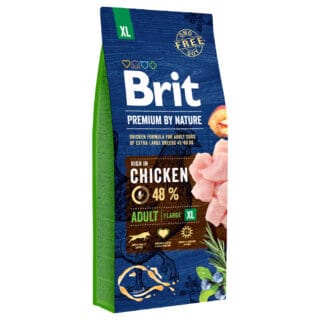 Brit Premium by Nature Adult XL mit Huhn - 15 kg
