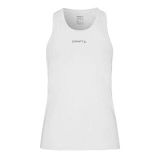 Craft ADV Essence Singlet Damen Gr. L – Weiß, atmungsaktives Lauf-Top für optimalen Komfort und Belüftung