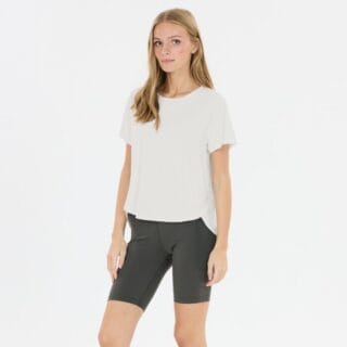 Endurance Barrbara S/S Tee Gr. 36 Weiß Damen