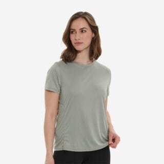 Endurance Milly T-Shirt Damen Gr. 40 - Grün, atmungsaktiv & bequem für Läuferinnen