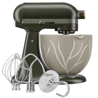 KitchenAid Artisan 5KSM180 Evergreen mit Design-Bowl Bare Tree
