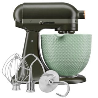 KitchenAid Artisan 5KSM180 Evergreen mit Design-Bowl Dew Drop