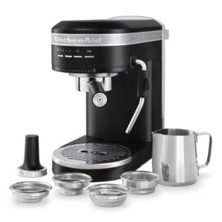 KitchenAid Artisan Espressomaschine 5KES6503EBK Gusseisen Schwarz