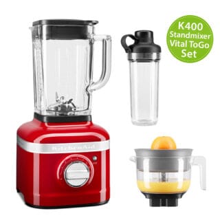 KitchenAid Artisan K400 Standmixer 5KSB4026 Vital ToGo-Set Empirerot