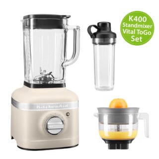 KitchenAid Artisan K400 Standmixer 5KSB4026 Vital ToGo-Set Milkshake
