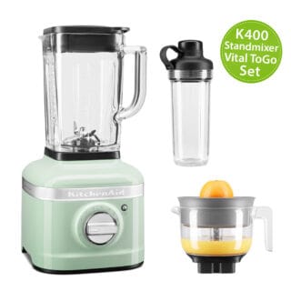 KitchenAid Artisan K400 Standmixer 5KSB4026 Vital ToGo-Set Pistazie
