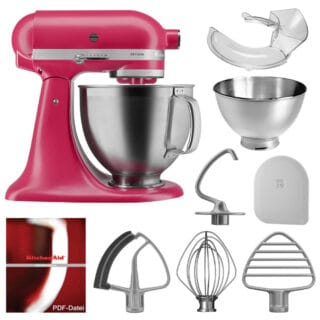 KitchenAid Artisan Küchenmaschine 4,7L 5KSM195 Hibiscus
