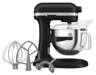 KitchenAid Artisan Küchenmaschine 5,6L 5KSM60SPX Matt Schwarz