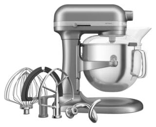 KitchenAid Artisan Küchenmaschine 6,6L 5KSM70SHX Kontur-Silber
