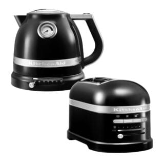 KitchenAid Artisan Wasserkocher + Toaster Onyx Schwarz