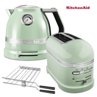 KitchenAid Artisan Wasserkocher + Toaster Pistazie
