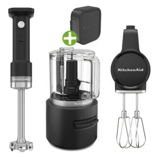 KitchenAid Go Bake, Cook & Prep - Stabmixer, Zerkleinerer, Handmixer + Akku
